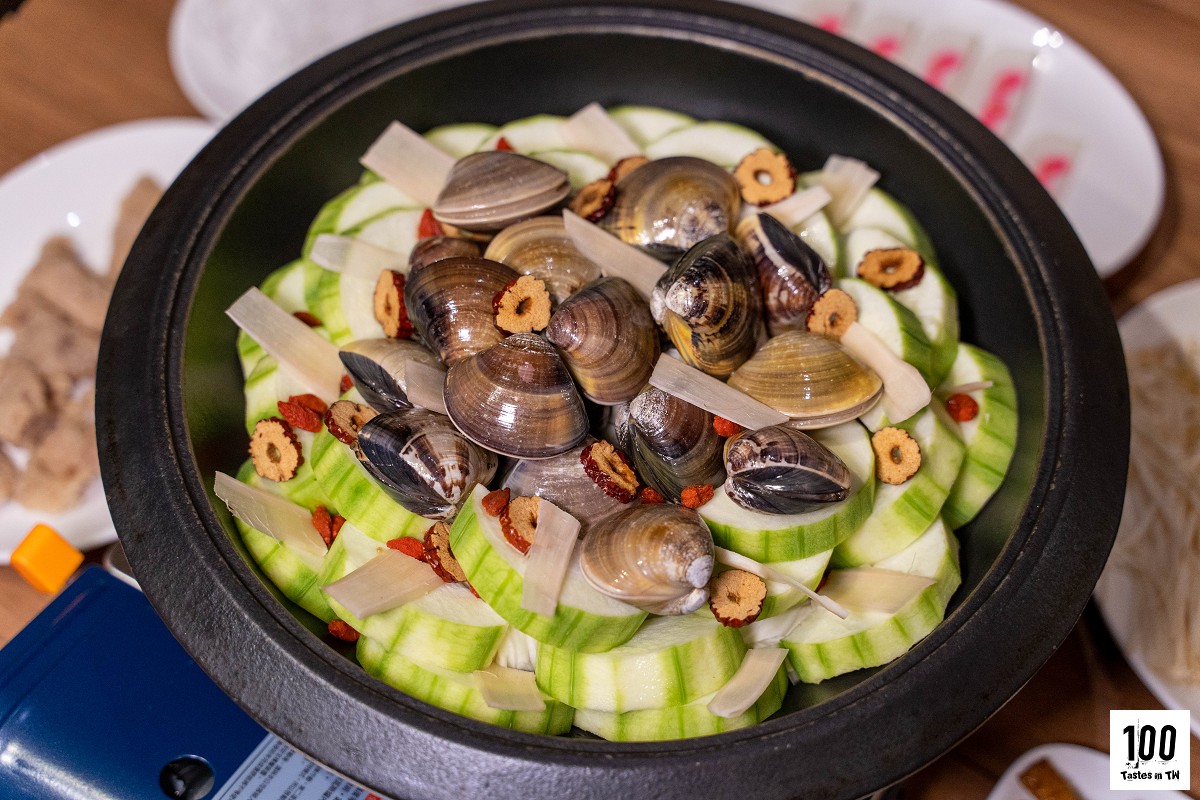 絲瓜蛤蜊鮮味鍋