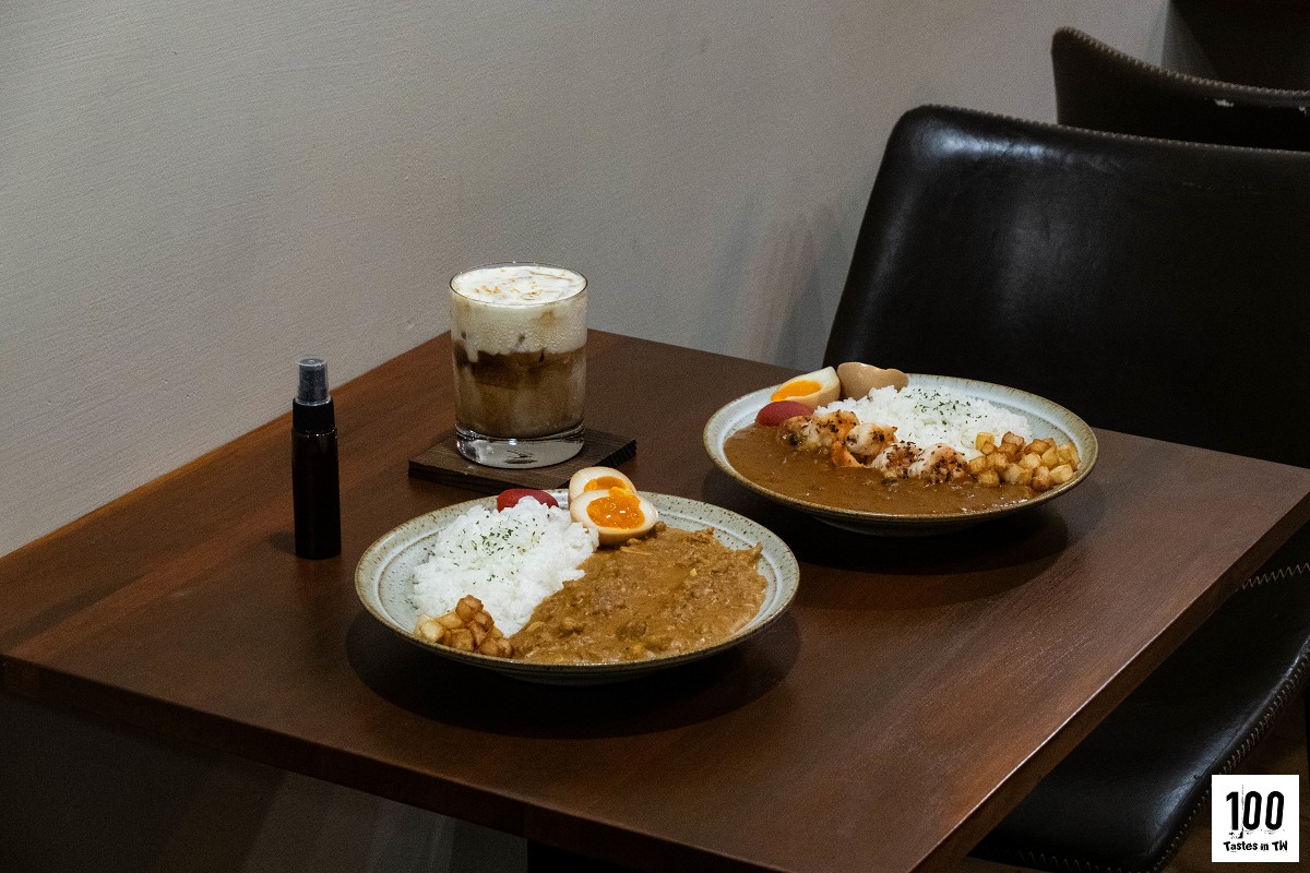 台中食咖咖哩飯